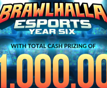 BRAWLHALLA ESPORTS รายการแข่งอีสปอร์ตพร้อมด้วยเงินรางวัลรวม 1-ล้านเหรียญสหรัฐฯ