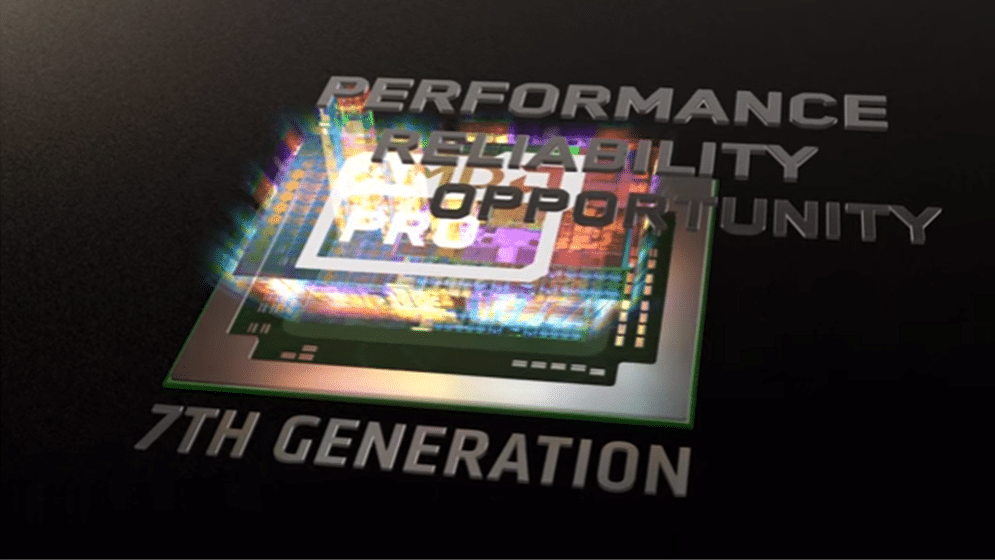 AMD เปิดตัวเดสก์ทอปที่ใช้โปรเซสเซอร์ 7th Generation PRO เป็นครั้งแรก