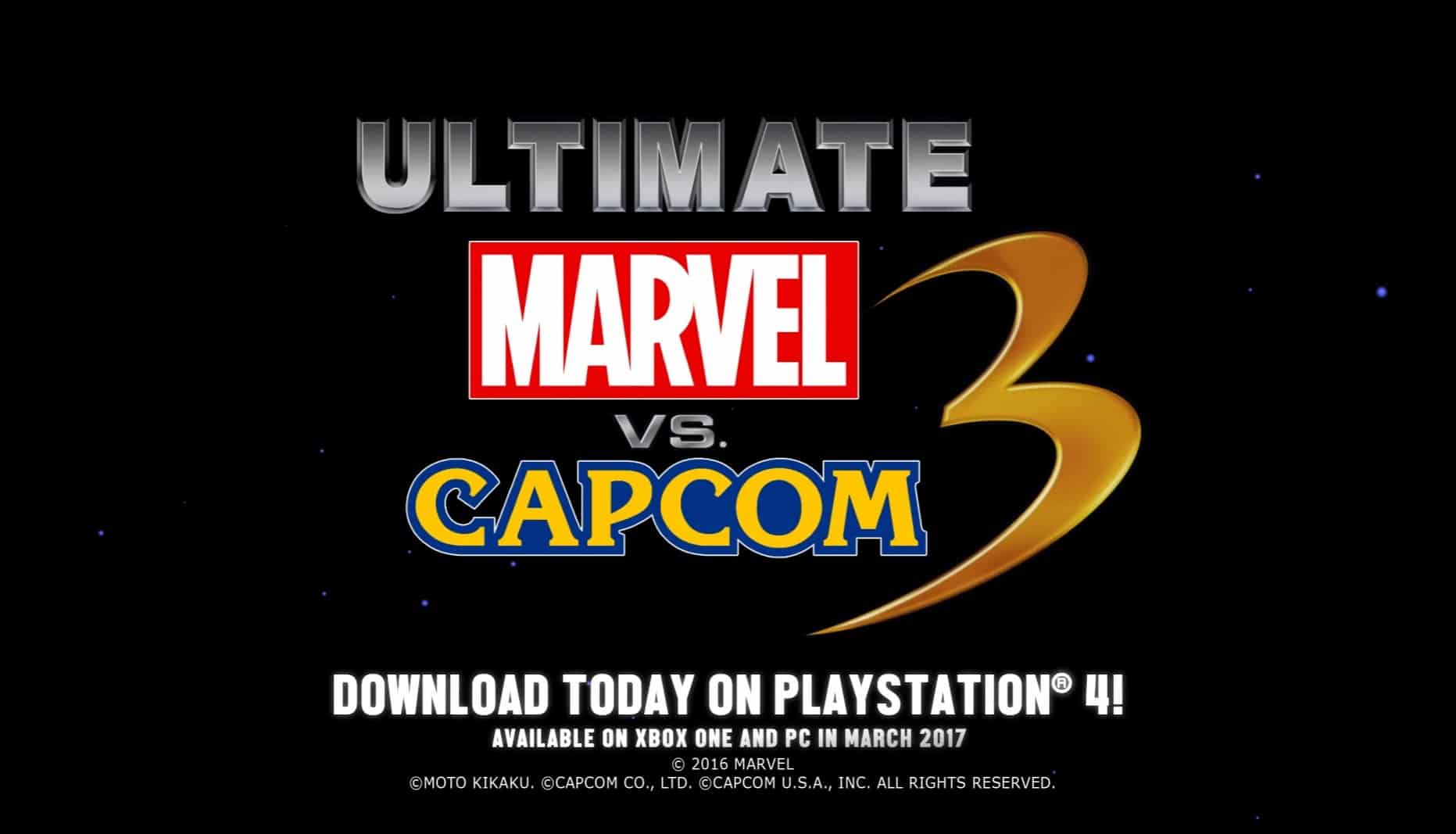 Ultimate Marvel vs. Capcom 3 ประกาศลง PC เดือนมีนาคมปีหน้า