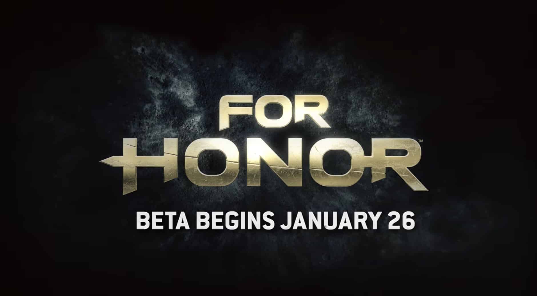 For Honor จะเปิดทดสอบ Close Beta วันที่ 26 ม.ค. นี้ พร้อมคลิปใหม่