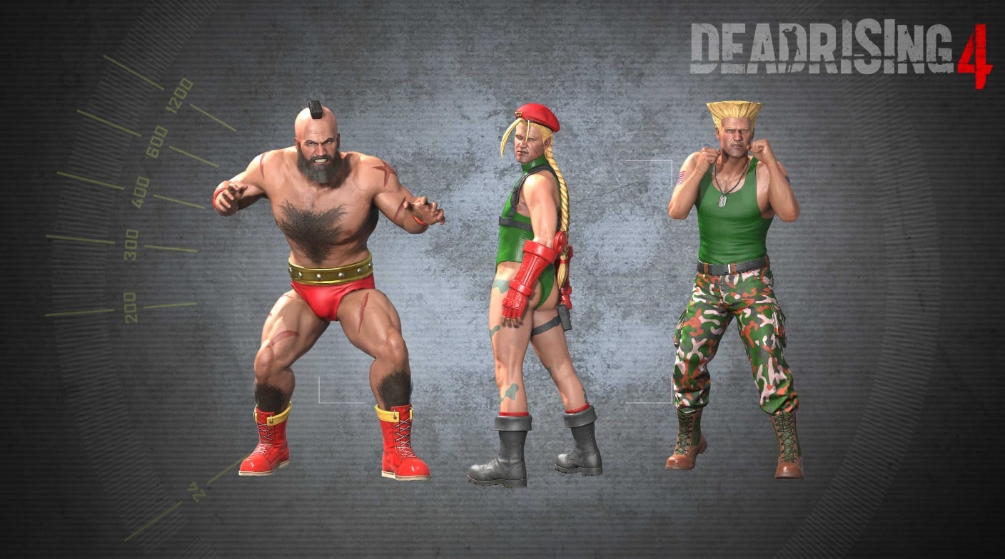 Dead Rising 4 จะอัพเดตชุดคอสตูมตัวละครจาก Street Fighter ฟรี