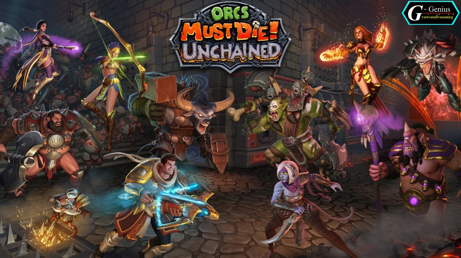 (Review PC) Orcs Must Die! Unchained : ถล่มออคกับพวกพ้องในแบบออนไลน์และฟรี!
