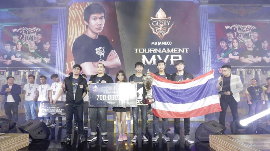 ตัวแทนทีมไทย คว้าแชมป์เกม ROV คว้าเงินรางวัลกว่า 1 ล้านบาทกลับบ้าน