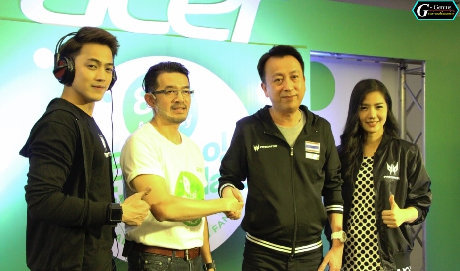 ACER แถลงข่าวจัดโปรเอาใจเกมเมอร์ Acer Day พร้อมเฟ้นหานักกีฬา E-Sport ไทยสู่การแข่งขันที่เกาหลีใต้