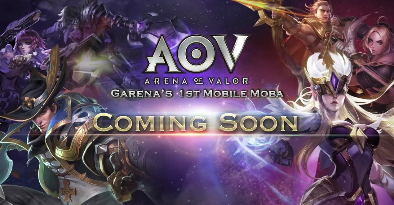 Garena ส่งเกม ROV เซิร์ฟ SEA ในชื่อเกม Arena of Valor
