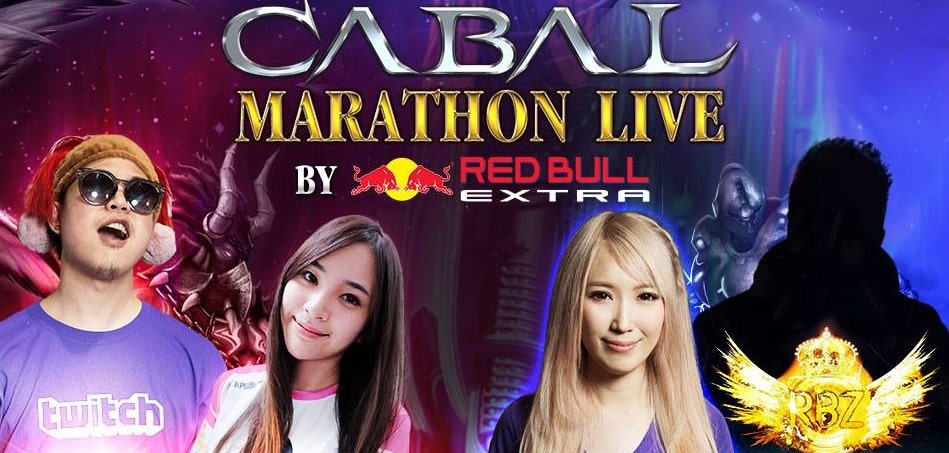 (ข่าวประชาสัมพันธ์) สรุปผลแข่งขัน Cabal Marathon Live by Redbull Extra ชิงเงินรางวัลรวมมากกว่า 100,000 บาท
