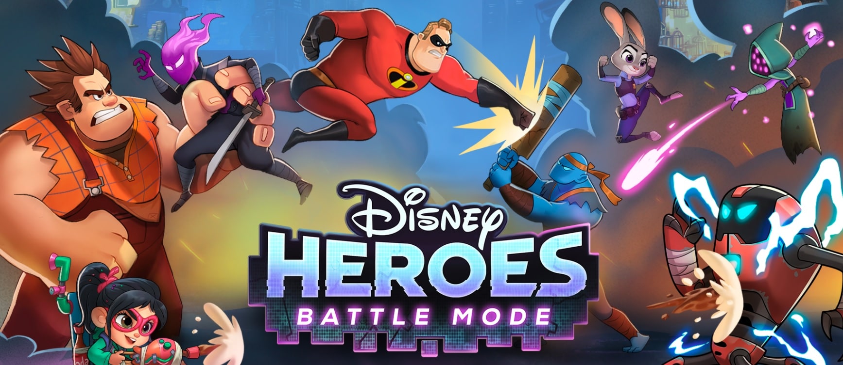Disney Heroes: Battle Mode เกมมือถือรวมตัวละครจากดิสนีย์ Pixar เปิดลงทะเบียนล่วงหน้าแล้ว