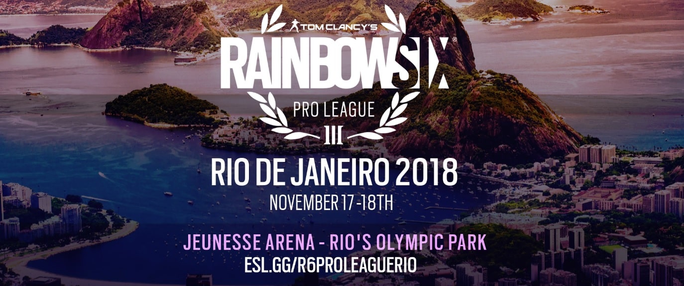 Rainbow Six Pro League ซีซั่น 8 เตรียมจัดแข่งที่ Rio De Janeiro
