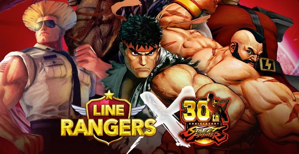 LINE เรนเจอร์ x Street Fighter รอบ 2 พบกับโบนัสสเตจเวอร์ชั่นใหม่ และสติกเกอร์ลิมิเต็ดอิดิชั่น