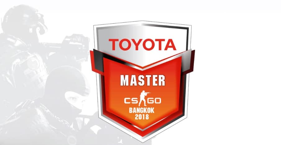 งาน TOYOTA MASTER CS:GO BANGKOK 2018 เริ่มขายบัตรแล้ววันนี้