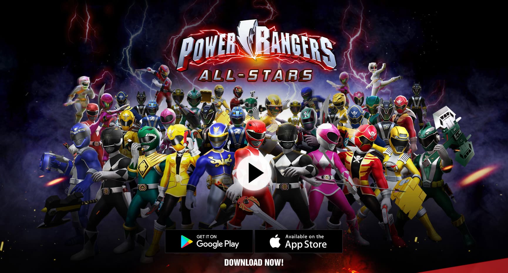 Power Rangers: All-Stars ขบวนการ 5 สี พร้อมออกรบบนมือถือแล้ววันนี้