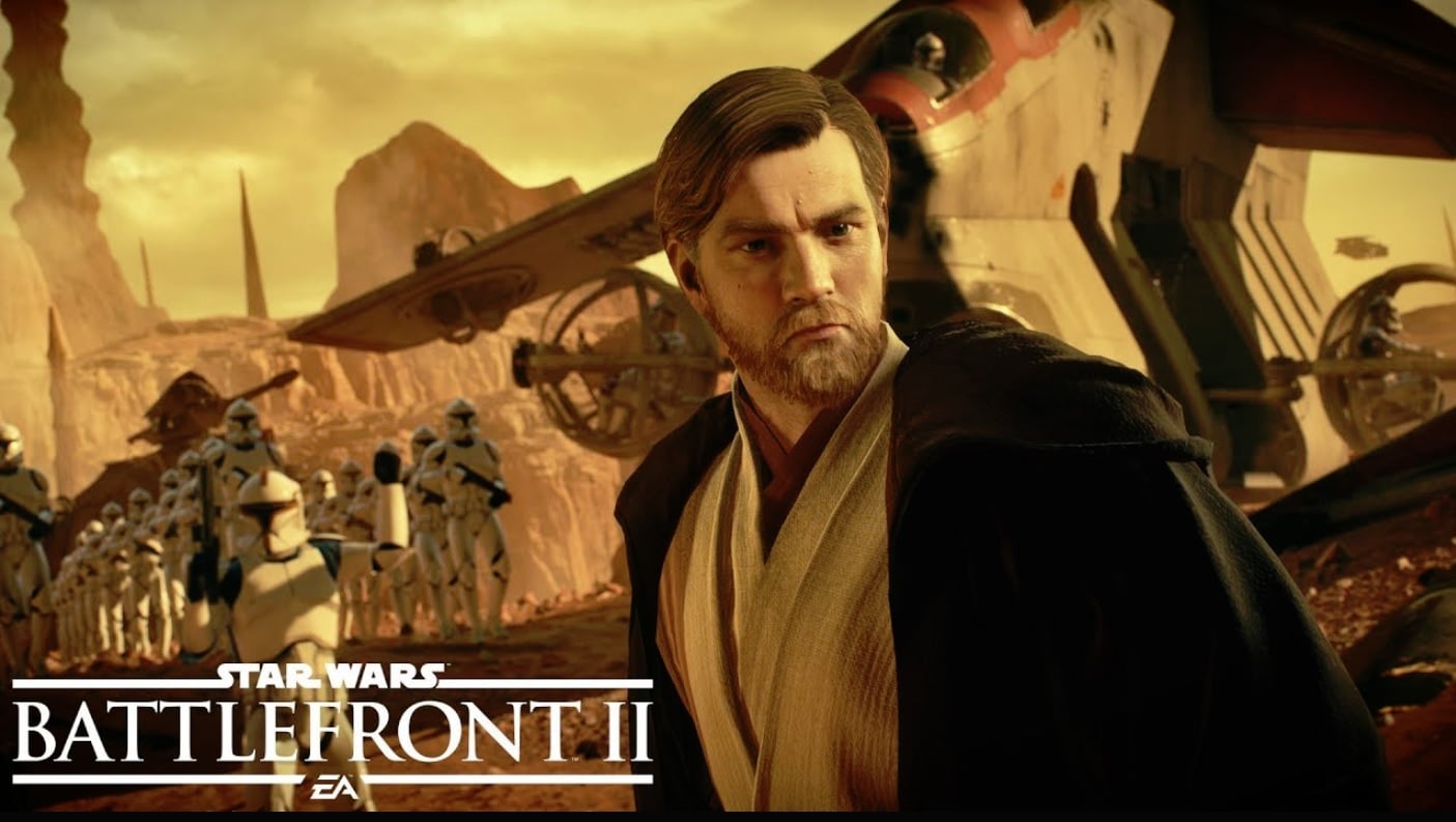 Star Wars Battlefront 2 อัพเดตแผนที่ใหม่และ โอบีวัน เคโนบี ฟรี!