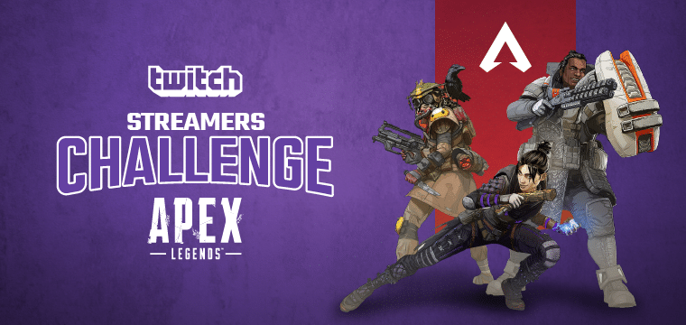 Twitch ร่วมกับ EA เชิญชมการแข่งขัน APEX Streamers Challenge รอบชิงชนะเลิศ วันที่ 30 มี.ค. นี้!