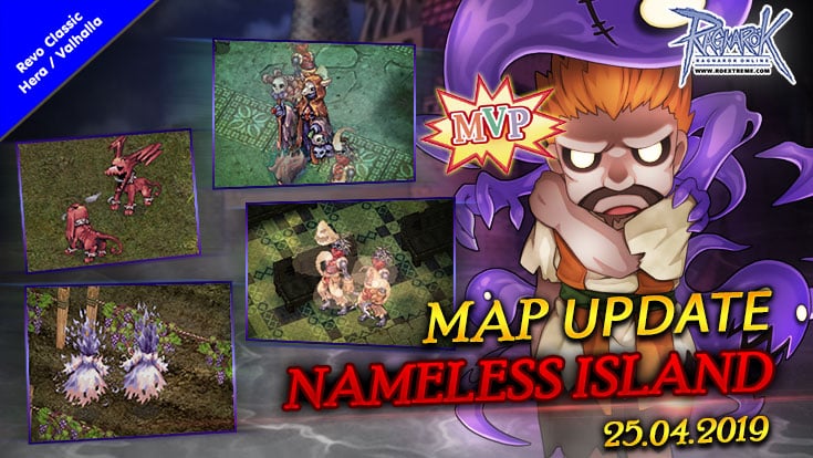 ROEXE Update แผนที่ใหม่ Nameless Island & Abbey Dungeon