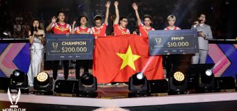 เวียดนาม คว้าแชมป์โลกเกม RoV จากรายการ AWC 2019