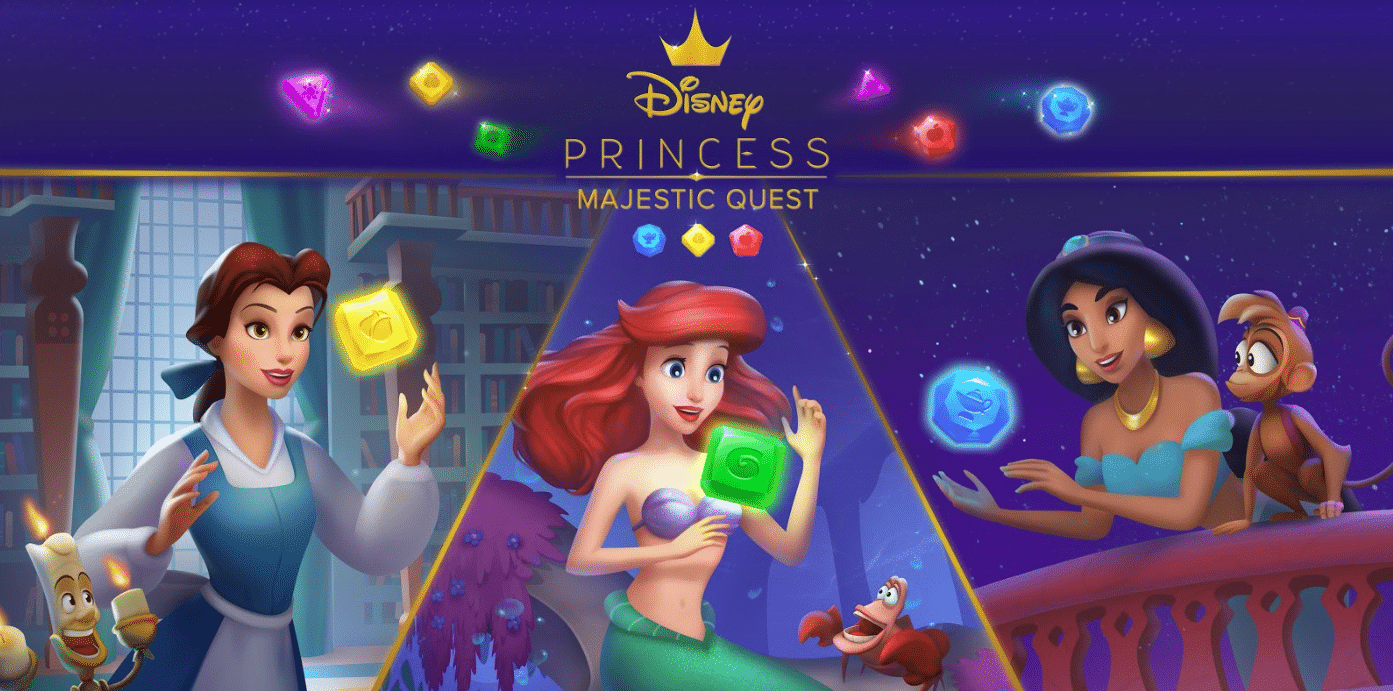 Disney Princess Majestic Quest เกมมือถือพัชเชิลรวมพลเจ้าหญิง เปิดให้เล่นแล้ววันนี้