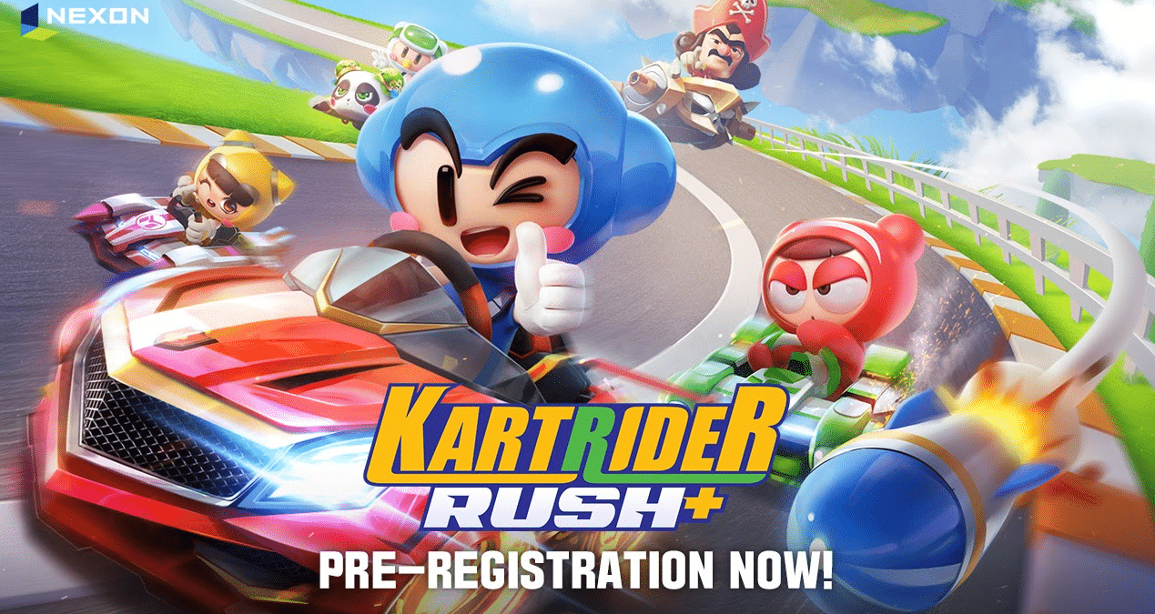 KartRider Rush+ เกมแข่งรถมือถือที่แฟนต่างรอคอย เปิดลงทะเบียนล่วงหน้าแล้ว!