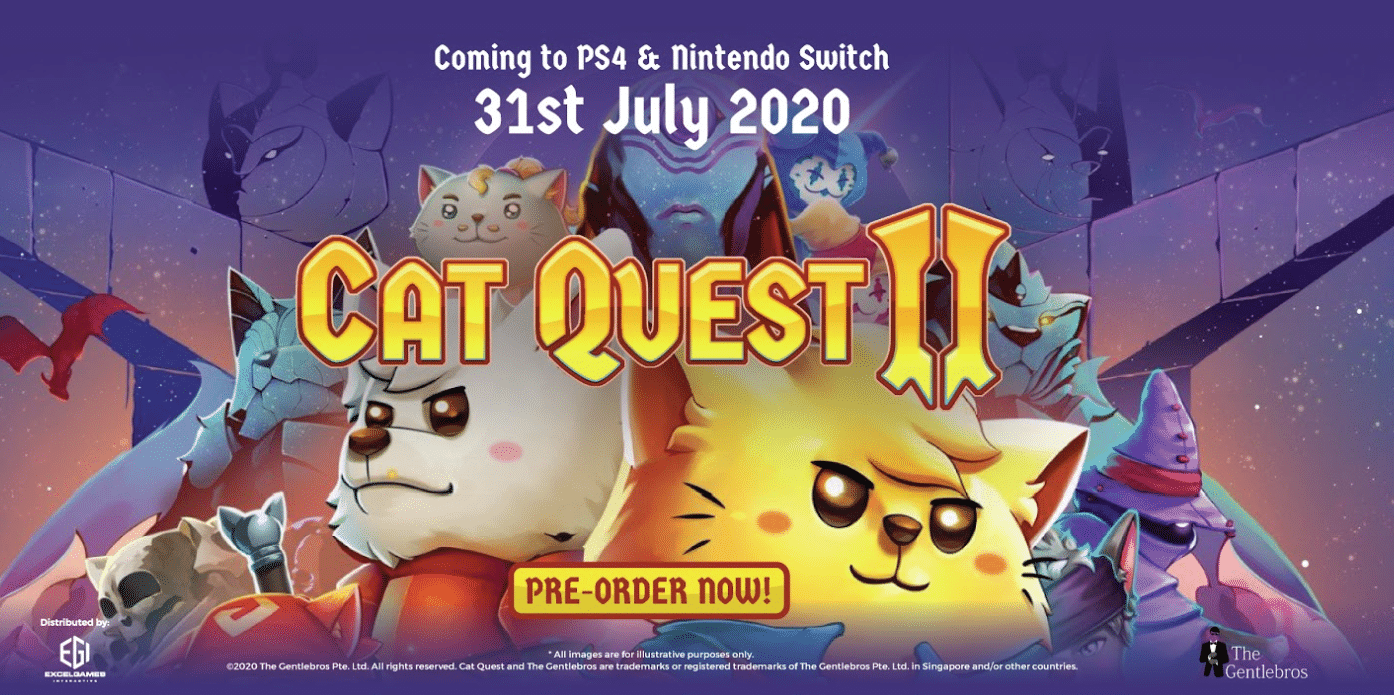 Cat Quest II – Pawsome Pack รวมเกมแมวภาค 1-2 เตรียมออก 31 ก.ค. นี้ บน PS4 และ Switch