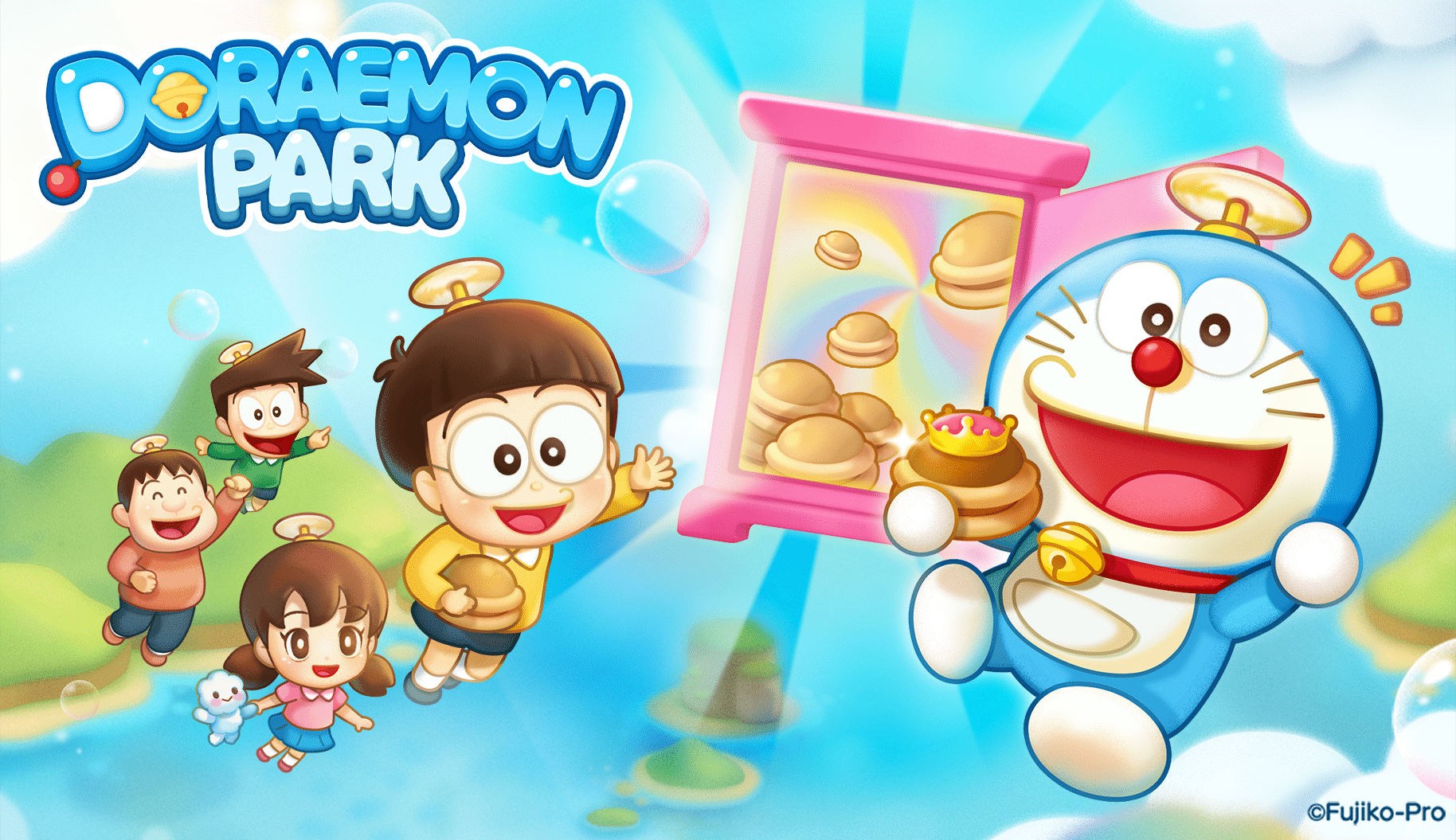 LINE GAMES เตรียมเปิดเกมพัชเชิลมือถือ “LINE Doraemon Park” ลงทะเบียนล่วงหน้าได้แล้ววันนี้